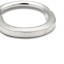 ティファニー Tiffany & Co ロック トップ ホワイトゴールド K18WG ダイヤモンド ペンダントトップ T&Co. Au750 18K ダイヤ 0.14ct オーバル型