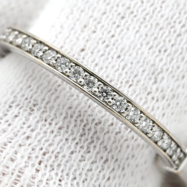 ティファニー Tiffany & Co ロック トップ ホワイトゴールド K18WG ダイヤモンド ペンダントトップ T&Co. Au750 18K ダイヤ 0.14ct オーバル型