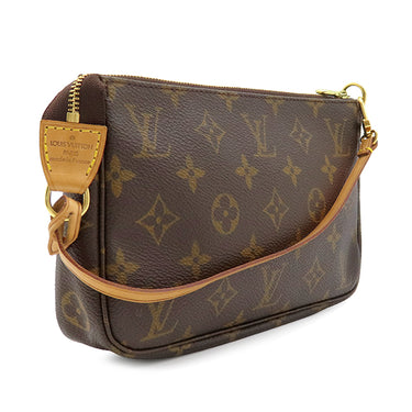 ルイヴィトン LOUIS VUITTON ポシェット アクセソワール M51980 モノグラム モノグラムキャンバス アクセサリーポーチ ゴールド金具 ポーチ ハンドバッグ