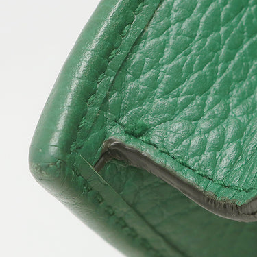 グッチ GUCCI インターロッキングG 615523 グリーン レザー チェーンウォレット ゴールド金具 チェーンショルダー ショルダーバッグ