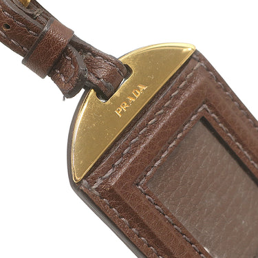 プラダ PRADA ロゴプレート 2WAY BN1777 ブルチャート レザー ヴィッテロダイノ ハンドバッグ ゴールド金具 ハンドバッグ ショルダー