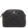 シャネル CHANEL マトラッセ チェーンクラッチ AP4000 ブラック レザー キャビアスキン チェーンウォレット ゴールド金具 ミニショルダー