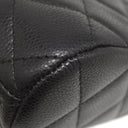 シャネル CHANEL マトラッセ チェーンクラッチ AP4000 ブラック レザー キャビアスキン チェーンウォレット ゴールド金具 ミニショルダー