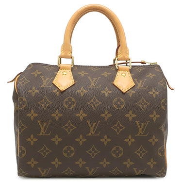ルイヴィトン LOUIS VUITTON スピーディ 25 M41109 モノグラム モノグラムキャンバス ハンドバッグ ゴールド金具 茶