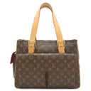 ルイヴィトン LOUIS VUITTON ミュルティプリ シテ M51162 モノグラム モノグラムキャンバス ハンドバッグ ゴールド金具 茶