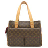 ルイヴィトン LOUIS VUITTON ミュルティプリ シテ M51162 モノグラム モノグラムキャンバス ハンドバッグ ゴールド金具 茶