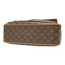 ルイヴィトン LOUIS VUITTON ミュルティプリ シテ M51162 モノグラム モノグラムキャンバス ハンドバッグ ゴールド金具 茶