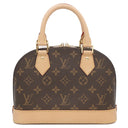 ルイヴィトン LOUIS VUITTON アルマ BB M46990 モノグラム モノグラムキャンバス 2WAYバッグ ゴールド金具 茶 ショルダー ハンドバッグ