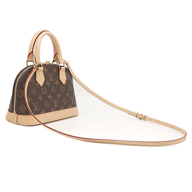 ルイヴィトン LOUIS VUITTON アルマ BB M46990 モノグラム モノグラムキャンバス 2WAYバッグ ゴールド金具 茶 ショルダー ハンドバッグ