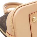 ルイヴィトン LOUIS VUITTON アルマ BB M46990 モノグラム モノグラムキャンバス 2WAYバッグ ゴールド金具 茶 ショルダー ハンドバッグ