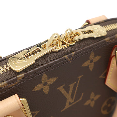 ルイヴィトン LOUIS VUITTON アルマ BB M46990 モノグラム モノグラムキャンバス 2WAYバッグ ゴールド金具 茶 ショルダー ハンドバッグ