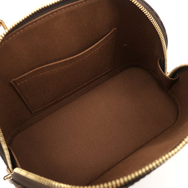 ルイヴィトン LOUIS VUITTON アルマ BB M46990 モノグラム モノグラムキャンバス 2WAYバッグ ゴールド金具 茶 ショルダー ハンドバッグ