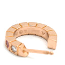 カルティエ Cartier ラニエール ピアス B8031000 ピンク×ピンクゴールド K18PG ダイヤモンド サファイア ピアス 750 18金 PG ダイヤ ピンクサファイア