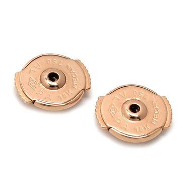 カルティエ Cartier ラニエール ピアス B8031000 ピンク×ピンクゴールド K18PG ダイヤモンド サファイア ピアス 750 18金 PG ダイヤ ピンクサファイア