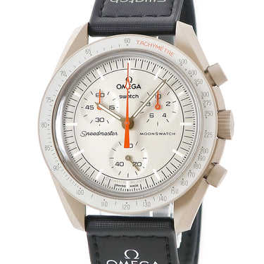 腕時計 オメガ OMEGA スピードマスター バイオセラミック ムーンスウォッチ ミッション トゥ ジュピター SO33C100 クオーツ メンズ