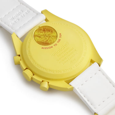 腕時計 オメガ OMEGA スピードマスター バイオセラミック ムーンスウォッチ ミッション トゥ サン SO33J100 クオーツ メンズ