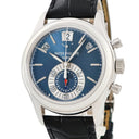 腕時計 パテックフィリップ PATEK PHILIPPE アニュアルカレンダー クロノグラフ 5960P-015 自動巻き メンズ Pt950無垢 年次カレンダー