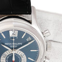 腕時計 パテックフィリップ PATEK PHILIPPE アニュアルカレンダー クロノグラフ 5960P-015 自動巻き メンズ Pt950無垢 年次カレンダー