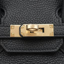 エルメス HERMES バーキン25 ブラック トゴ ハンドバッグ シャンパンゴールド金具 新品 未使用 黒 2025年製