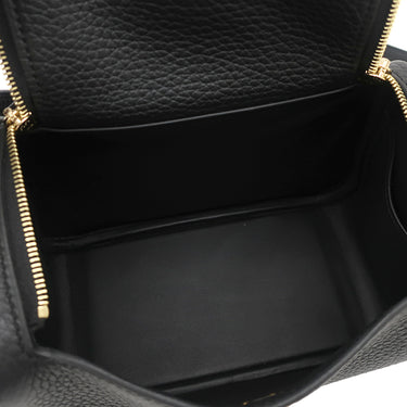 エルメス HERMES リンディ2 ミニ 20 ブラック トリヨンクレマンス ショルダーバッグ ゴールド金具 新品 未使用 黒 2025年製