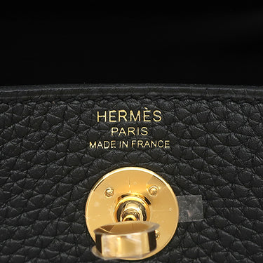 エルメス HERMES リンディ2 ミニ 20 ブラック トリヨンクレマンス ショルダーバッグ ゴールド金具 新品 未使用 黒 2025年製