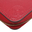 ルイヴィトン LOUIS VUITTON ジッピー コインパース M63696 スカーレット モノグラムアンプラント コインケース ゴールド金具 赤 ラウンドジップ