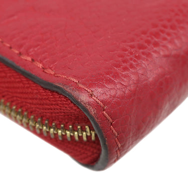 ルイヴィトン LOUIS VUITTON ジッピー コインパース M63696 スカーレット モノグラムアンプラント コインケース ゴールド金具 赤 ラウンドジップ
