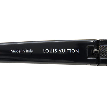 ルイヴィトン LOUIS VUITTON アティテュード パイロット 60□11 Z0527U ブラック メタル サングラス ブラック金具 オールブラック