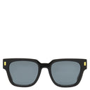 ルイヴィトン LOUIS VUITTON LVエスケイプ スクエア 53□22 Z1496E ブラック アセテート メタル サングラス ゴールド金具 ダミエ パターン 角型