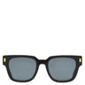 ルイヴィトン LOUIS VUITTON LVエスケイプ スクエア 53□22 Z1496E ブラック アセテート メタル サングラス ゴールド金具 ダミエ パターン 角型