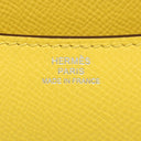 エルメス HERMES コンスタンスミニ 3 ミロワール ジョーヌナプル ヴォーエプソン ショルダーバッグ シルバー金具 2023年製