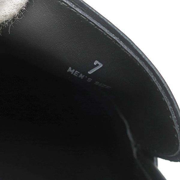 トッズ TODS モノグラム ロゴ ブラック レザー #7 ローファー トッズ TODS モノグラム ロゴ ブラック レザー #7 ローファー