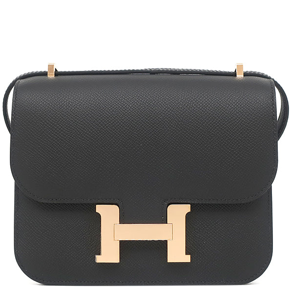 エルメス HERMES コンスタンスミニ 3 ミロワール ブラック ヴォー