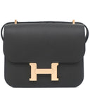 エルメス HERMES コンスタンスミニ 3 ミロワール ブラック ヴォーエプソン ショルダーバッグ ピンクゴールド金具 新品 未使用 2024年製