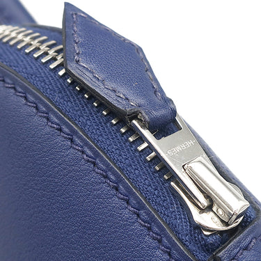 エルメス HERMES ボリード27 ブルーサフィール ヴォースイフト 2WAYバッグ シルバー金具 ショルダー