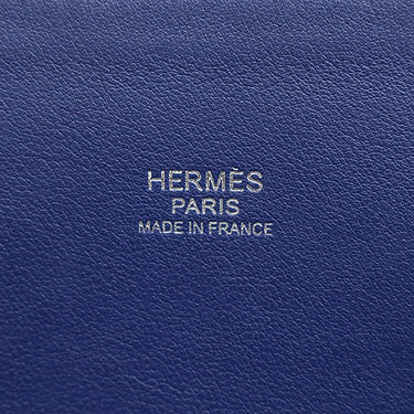 エルメス HERMES ボリード27 ブルーサフィール ヴォースイフト 2WAYバッグ シルバー金具 ショルダー