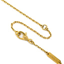 ヴァンクリーフアーペル Van Cleef & Arpels ヴィンテージ アルハンブラ VCARO9VA00 グリーン×イエローゴールド K18YG マラカイト ネックレス Au750 18K YG 緑 マラカイト マット
