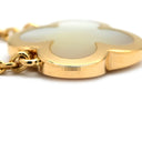 ヴァンクリーフアーペル Van Cleef & Arpels ピュア アルハンブラ VCARA39700 ホワイト×イエローゴールド K18YG マザーオブパール ネックレス Au750 18K シェル