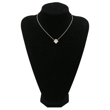 ヴァンクリーフアーペル Van Cleef & Arpels ピュア アルハンブラ VCARA39700 ホワイト×イエローゴールド K18YG マザーオブパール ネックレス Au750 18K シェル