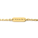 ヴァンクリーフアーペル Van Cleef & Arpels ヴィンテージ アルハンブラ ペンダント VCARA45800 ブラック×イエローゴールド K18YG オニキス ネックレス Au750 18K 黒 オニキス