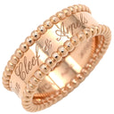 ヴァンクリーフアーペル Van Cleef & Arpels ペルレ シニアチュール VCARN32400 ローズゴールド K18PG #60(JP20) リング 指輪 ピンクゴールド 750AU 18K 19.5号