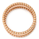 ヴァンクリーフアーペル Van Cleef & Arpels ペルレ シニアチュール VCARN32400 ローズゴールド K18PG #60(JP20) リング 指輪 ピンクゴールド 750AU 18K 19.5号