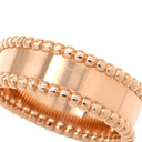 ヴァンクリーフアーペル Van Cleef & Arpels ペルレ シニアチュール VCARN32400 ローズゴールド K18PG #60(JP20) リング 指輪 ピンクゴールド 750AU 18K 19.5号