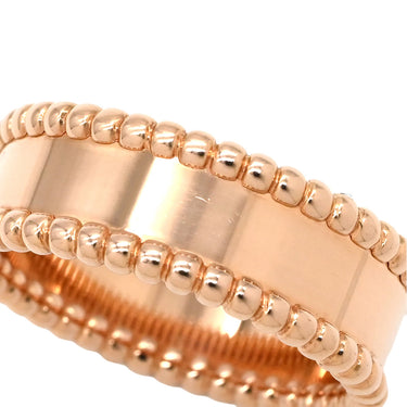 ヴァンクリーフアーペル Van Cleef & Arpels ペルレ シニアチュール VCARN32400 ローズゴールド K18PG #60(JP20) リング 指輪 ピンクゴールド 750AU 18K 19.5号