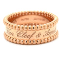 ヴァンクリーフアーペル Van Cleef & Arpels ペルレ シニアチュール VCARN32400 ローズゴールド K18PG #60(JP20) リング 指輪 ピンクゴールド 750AU 18K 19.5号