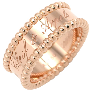 ヴァンクリーフアーペル Van Cleef & Arpels ペルレ シニアチュール VCARN32400 ローズゴールド K18PG #52(JP12) リング 指輪 ピンクゴールド 750AU 18K 11.5号