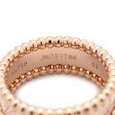 ヴァンクリーフアーペル Van Cleef & Arpels ペルレ シニアチュール VCARN32400 ローズゴールド K18PG #52(JP12) リング 指輪 ピンクゴールド 750AU 18K 11.5号