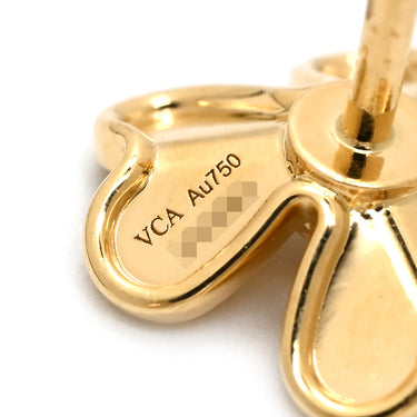 ヴァンクリーフアーペル Van Cleef & Arpels フリヴォル ピアス ミニ VCARPJMN00 イエローゴールド K18YG ダイヤモンド ピアス Au750 18K 18金 ダイヤモンド