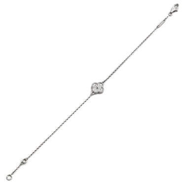 ヴァンクリーフアーペル Van Cleef & Arpels スウィート アルハンブラ VCARO85600 ホワイトゴールド K18WG ダイヤモンド ブレスレット Au750 18K WG ダイヤモンド 12石