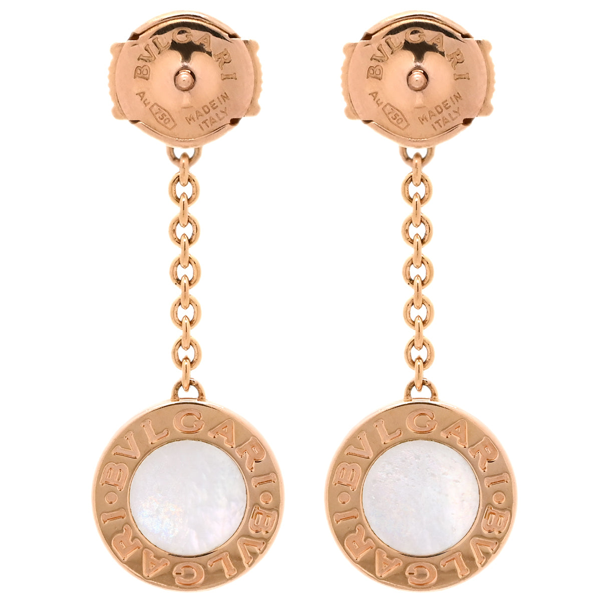 ブルガリ BVLGARI ブルガリブルガリ パールホワイト×ピンクゴールド